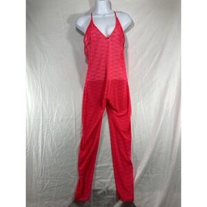 SAVAGE X FENTY By Rihanna Sleeveless V Neck Split Gusset Jumpsuit Size M-L